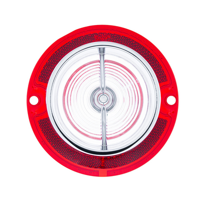 Backup Lens With Chrome Rim For 1963 Chevy Passenger Car