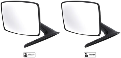 Black Exterior Mirror For 1966-1977 Ford Bronco & 1967-1979 Truck- L/H or R/H (2pcs)