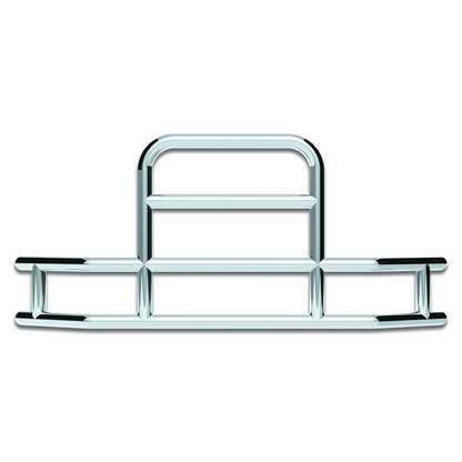 HighwayShield I85-304 Stainless Steel Grille Guard & Bracket Kit For 2008-2017 Freightliner Cascadia