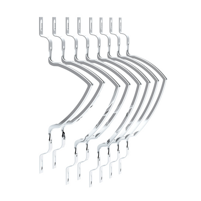 Tail Light Lens Trim Set For 1959 Chevy Impala (8/Set)