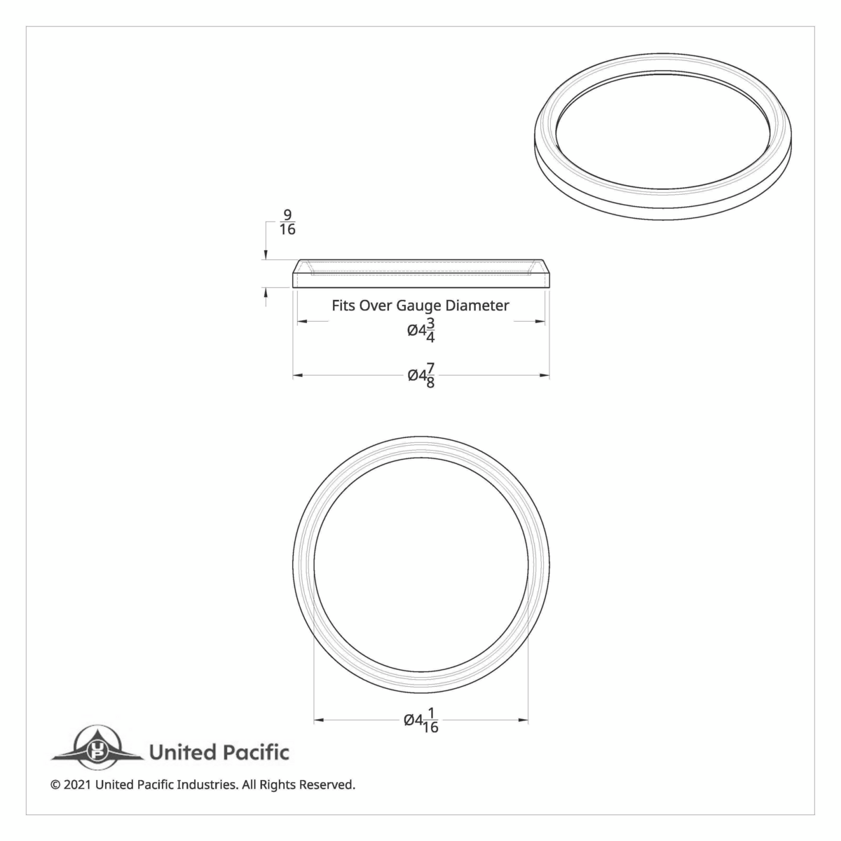 Speed/Tachometer Gauge Cover For 1997-2010 Freightliner Century