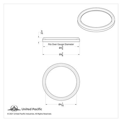 Speed/Tachometer Gauge Cover For 1997-2010 Freightliner Century