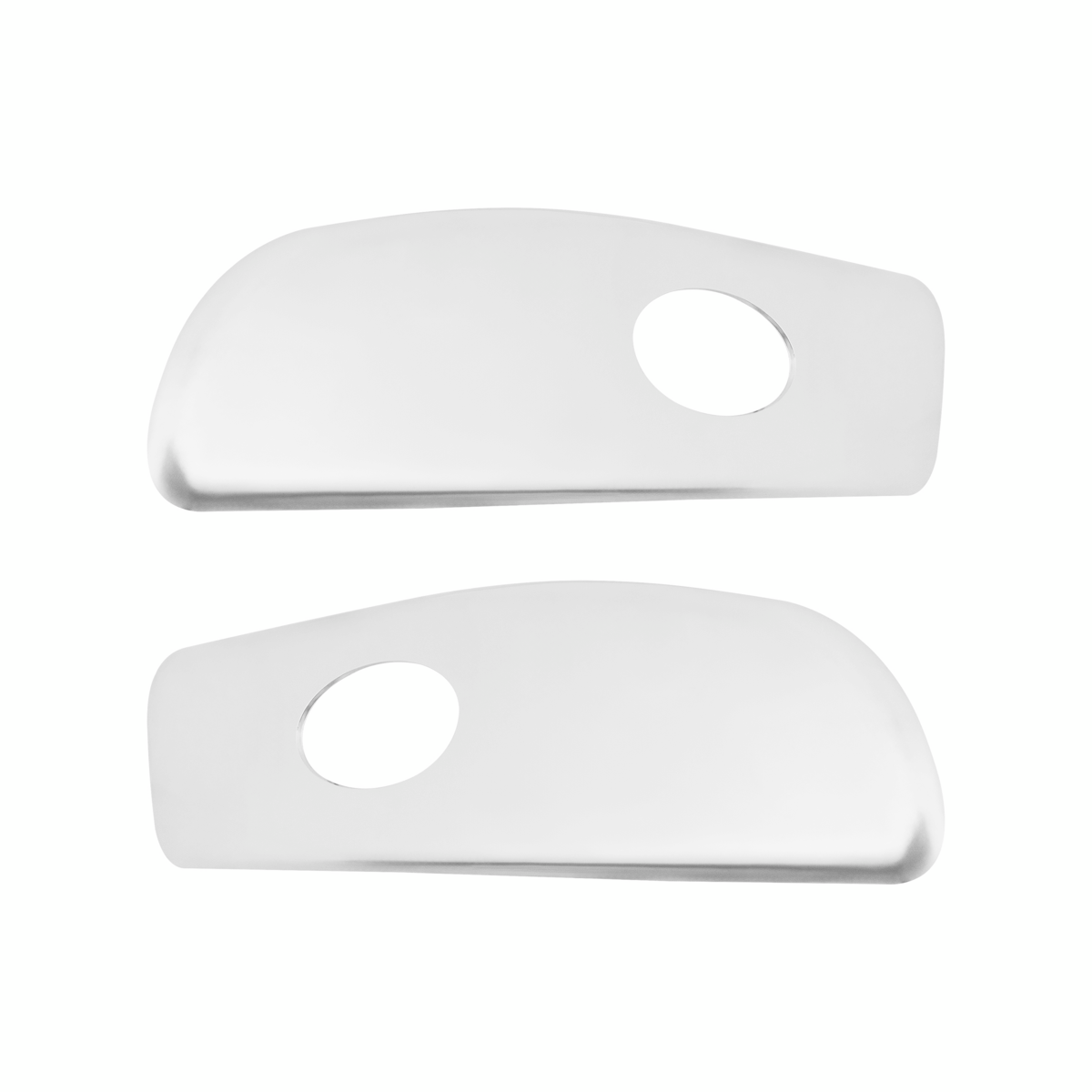 Chrome Plastic Interior Door Panel Trim For Peterbilt 389 (2008+), 386/384 (2006-2016)