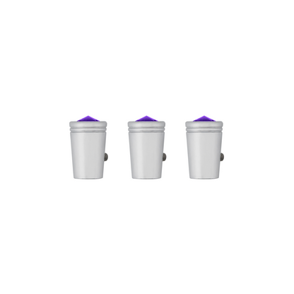 Mini Toggle Switch Extension With Purple Crystal For Kenworth (Card of 3)