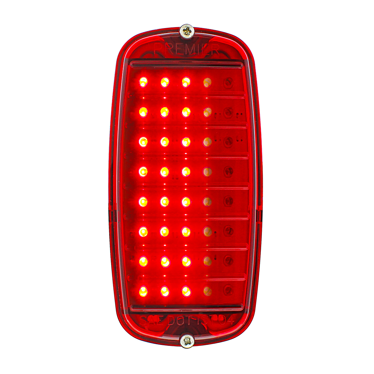 40 LED Sequential Tail Light Assembly For 1960-66 Chevy & GMC Fleetside Truck