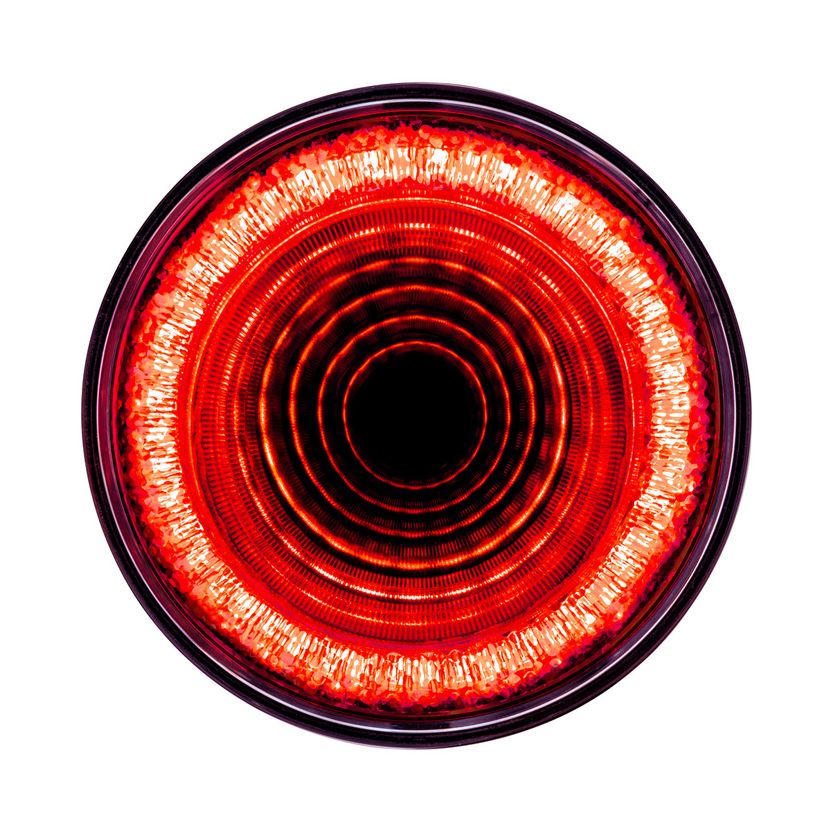 Mirage 24 LED 4" Round Stop/Turn/Tail Light - Red LED/Red Lens (Bulk)