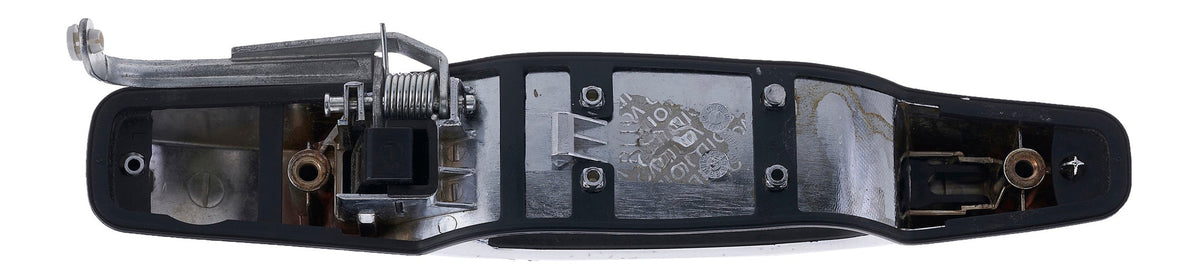 Exterior Door Handle Front LH, Front RH, Rear LH, Rear RH Plastic All Chrome for 2007-2013 Chevrolet Avalanche Tahoe Suburban Silverado; 2007-2013 GMC Yukon Sierra; 2007-2013 Cadillac Escalade