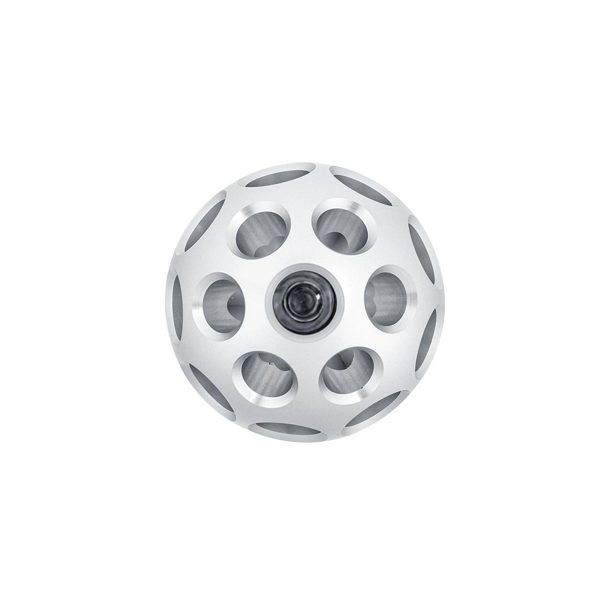 Thread-On Annodized Phoenix Ball Gearshift Knob With LED 13/15/18 Speed Adapter-Blue LED