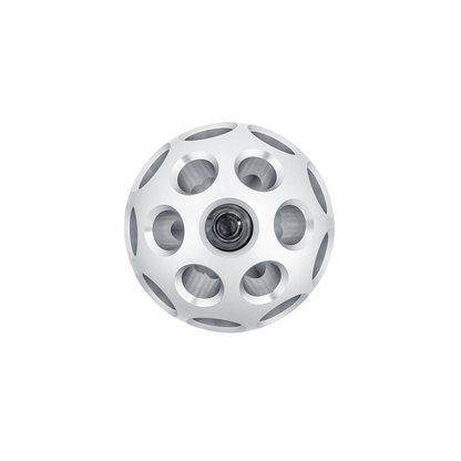 Thread-On Annodized Phoenix Ball Gearshift Knob With LED 13/15/18 Speed Adapter-Blue LED