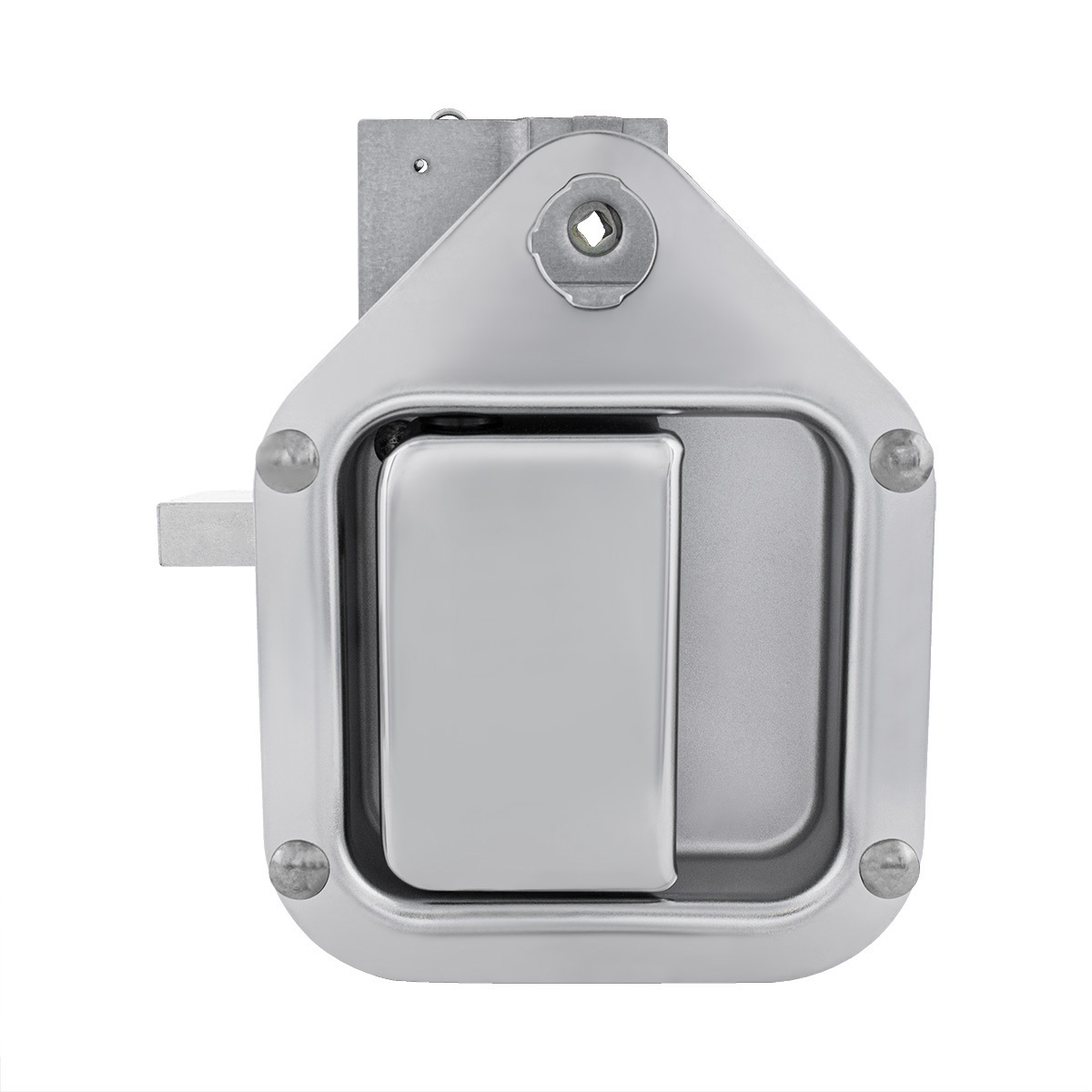 Exterior Sleeper Storage Door Handle For Kenworth W900/T800 (2004-2015), Short Striker - Passenger