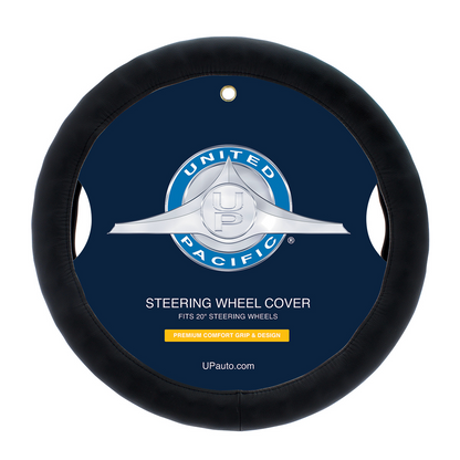 20" Black Steering Wheel Cover