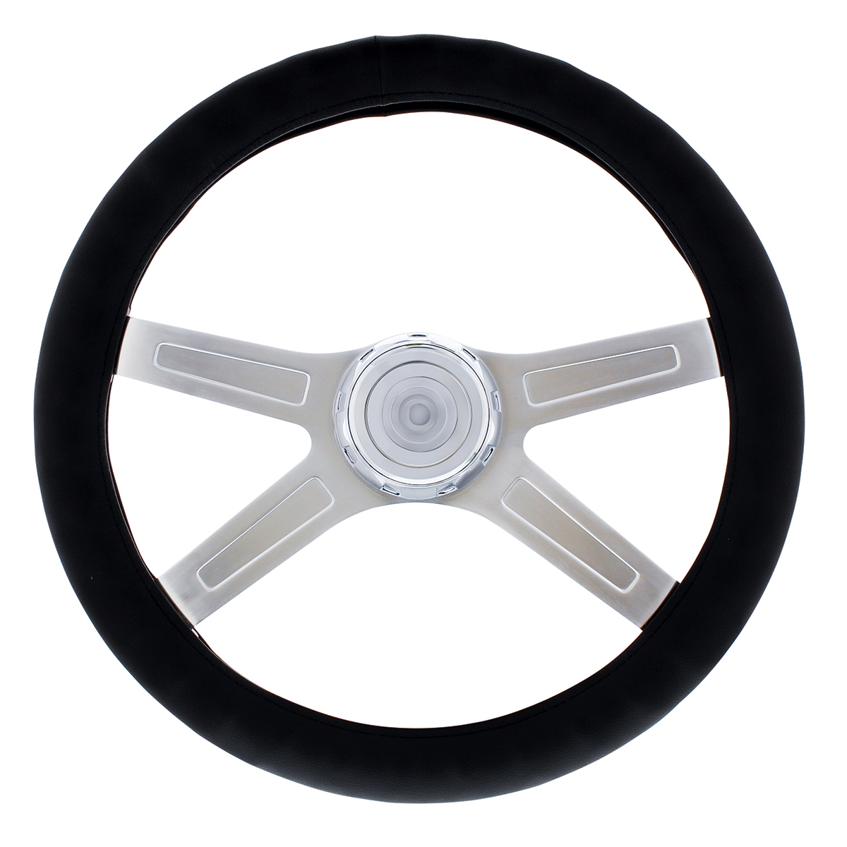 20" Black Steering Wheel Cover