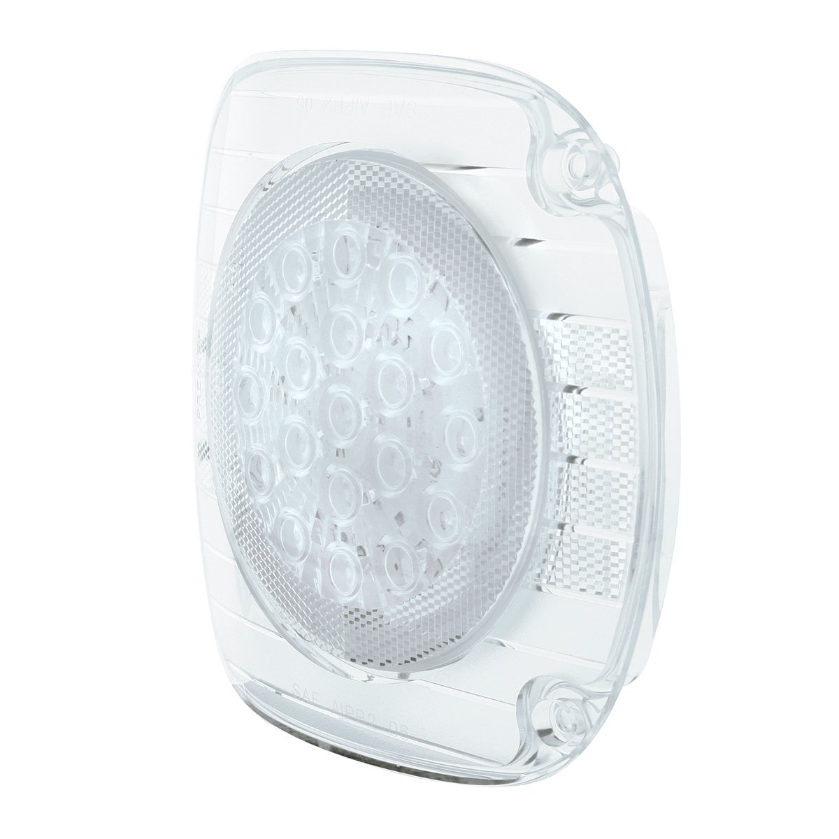 22 LED Turn Signal Light For 1996-2010 Freightliner Century - Amber LED/Clear Lens
