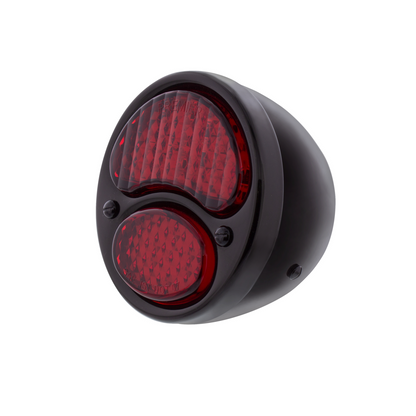 31 LED Sequential Tail Light Assembly With Black Housing & Rim For 1928-31 Ford Car - R/H