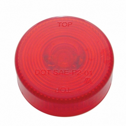 2" Round Light (Clearance/Marker) - Red Lens