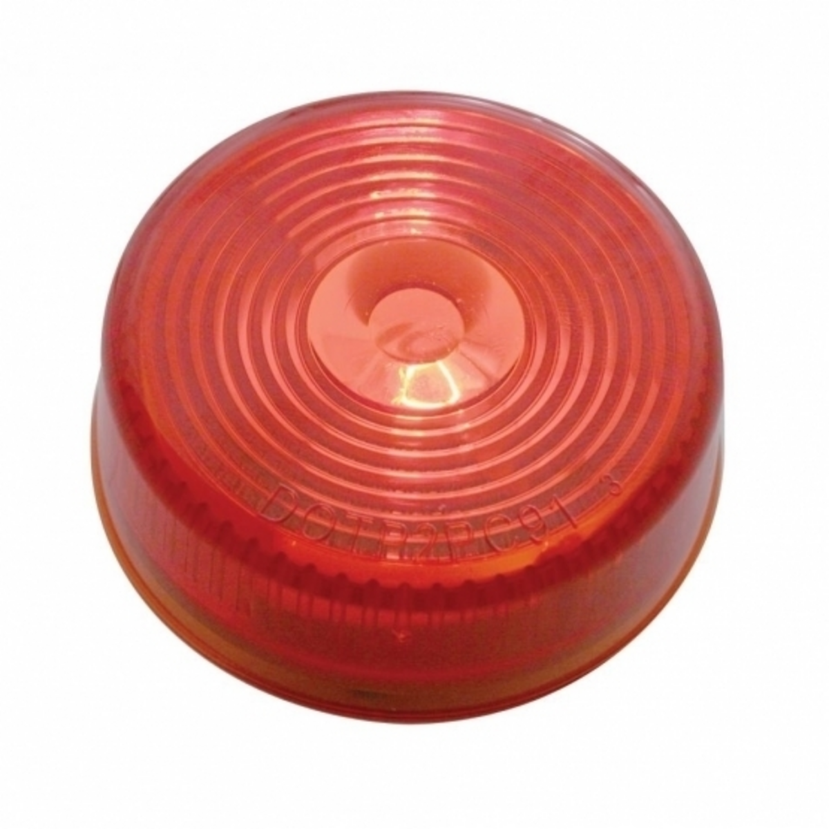 2" Round Light (Clearance/Marker) - Red Lens