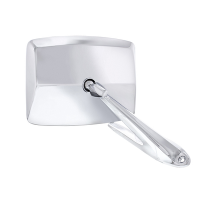 Chrome Exterior Mirror With Convex Glass For Ford Bronco (1966-1977) & Truck (1967-1979) - R/H