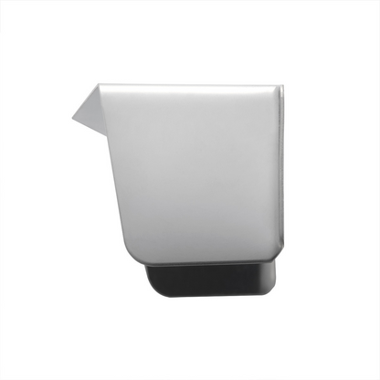 Stainless Steel Visor For 4" X 6" Rectangular Headlight, Flat Top Style