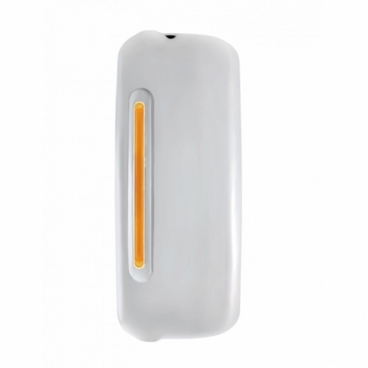 Mirror Cover With 24 Amber LED 12" GloLight For 2005+ Freightliner Century/Columbia- Driver-Amber Lens