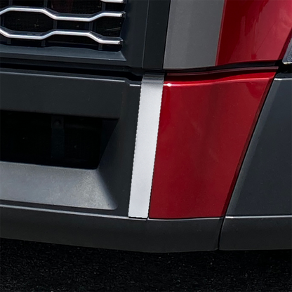 ABS Center Bumper Side Trim For 2018-2024 Volvo VNL - Driver