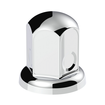 1-1/2" X 2" Chrome Steel Standard Nut Cover With Flange