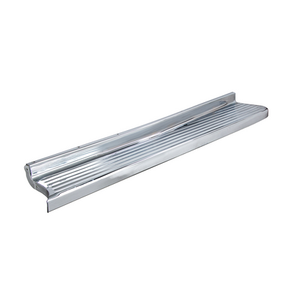 Chrome Plated Steel Running Board for 1947-54 Chevy & GMC Shortbed Truck - R/H