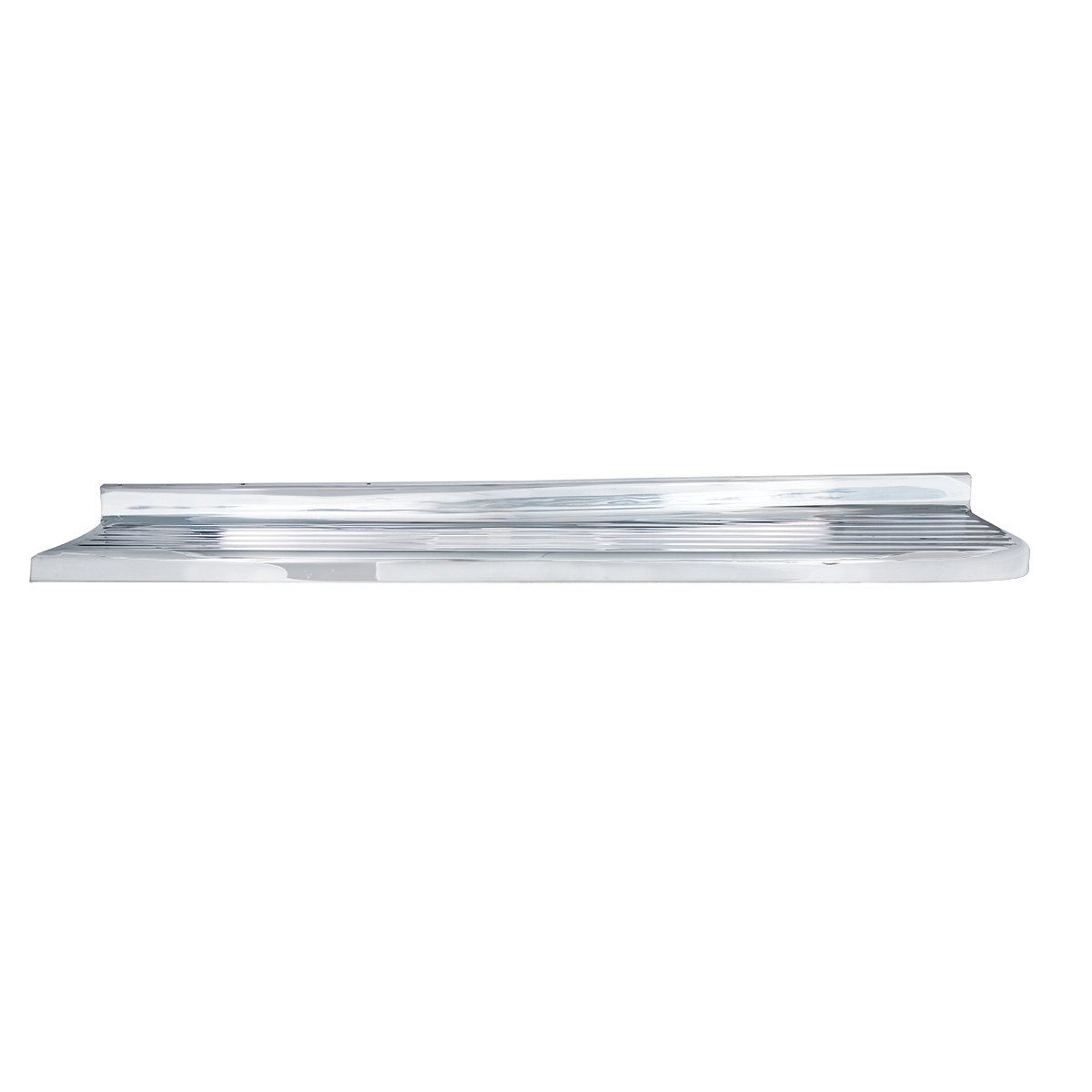 Chrome Plated Steel Running Board for 1947-54 Chevy & GMC Shortbed Truck - R/H
