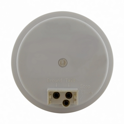 30 LED 4" Round Light (Stop, Turn & Tail) - Red LED/Red Lens