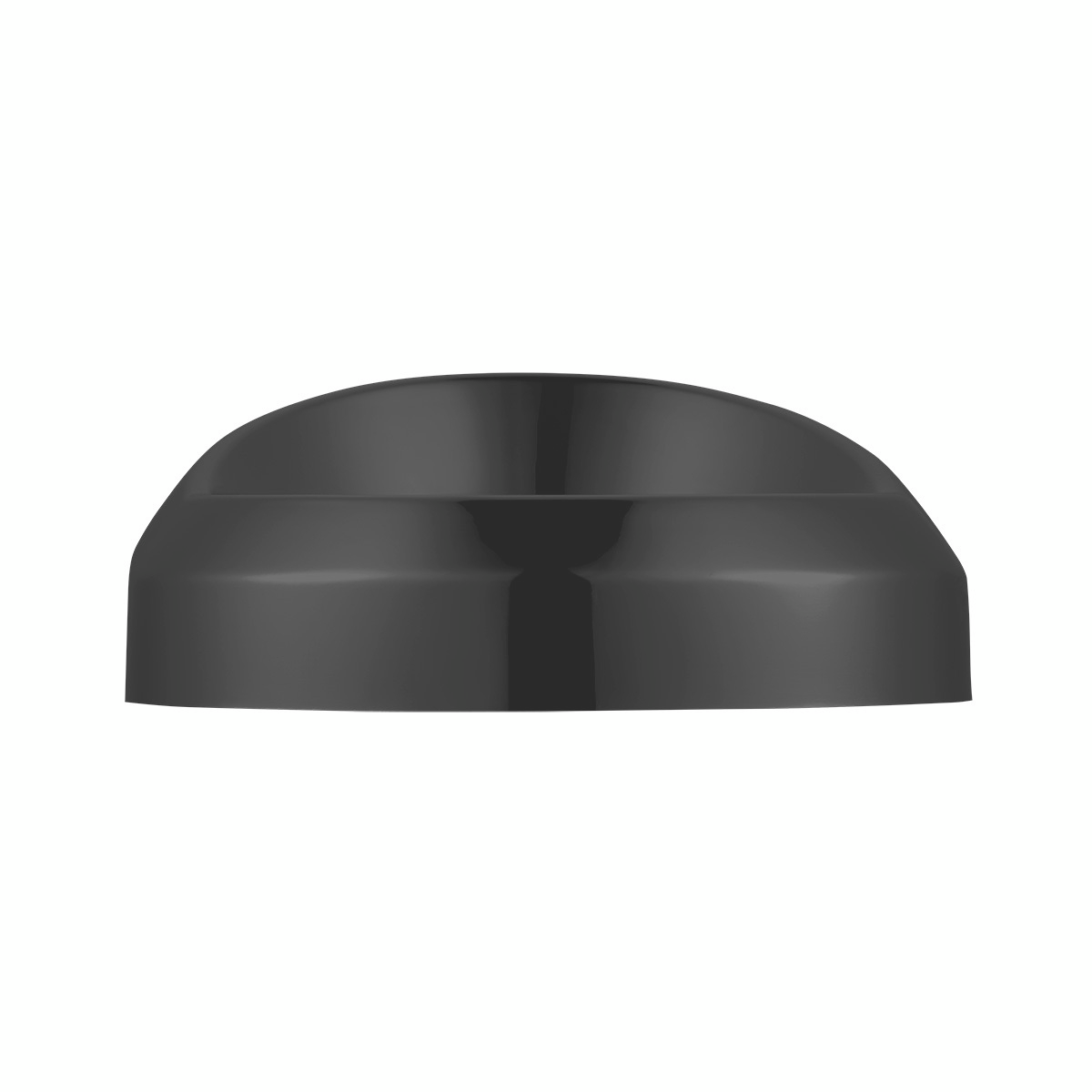 Candy Color Small Gauge Cover With Visor-Matte Black