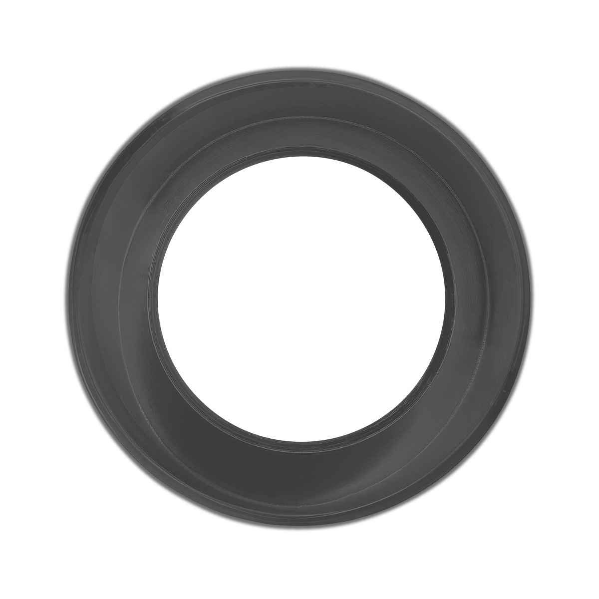 Candy Color Small Gauge Cover With Visor-Matte Black