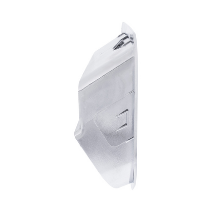 Chrome Plastic Fairing Latch Cover For 2018-2024 Volvo VNL-Passenger Front; Chrome Plastic Fairing Latch Cover For 2018-2024 Volvo VNL-Driver Front (2pcs)