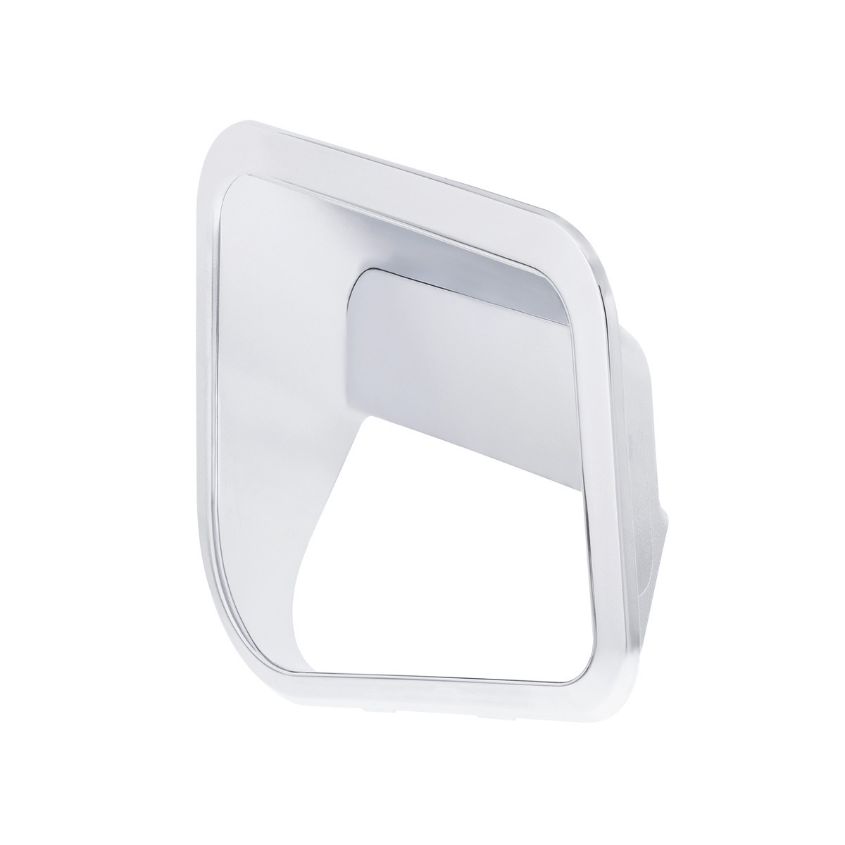 Chrome Plastic Fairing Latch Cover For 2018-2024 Volvo VNL-Passenger Front; Chrome Plastic Fairing Latch Cover For 2018-2024 Volvo VNL-Driver Front (2pcs)