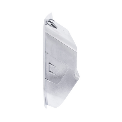 Chrome Plastic Fairing Latch Cover For 2018-2024 Volvo VNL-Passenger Front; Chrome Plastic Fairing Latch Cover For 2018-2024 Volvo VNL-Driver Front (2pcs)