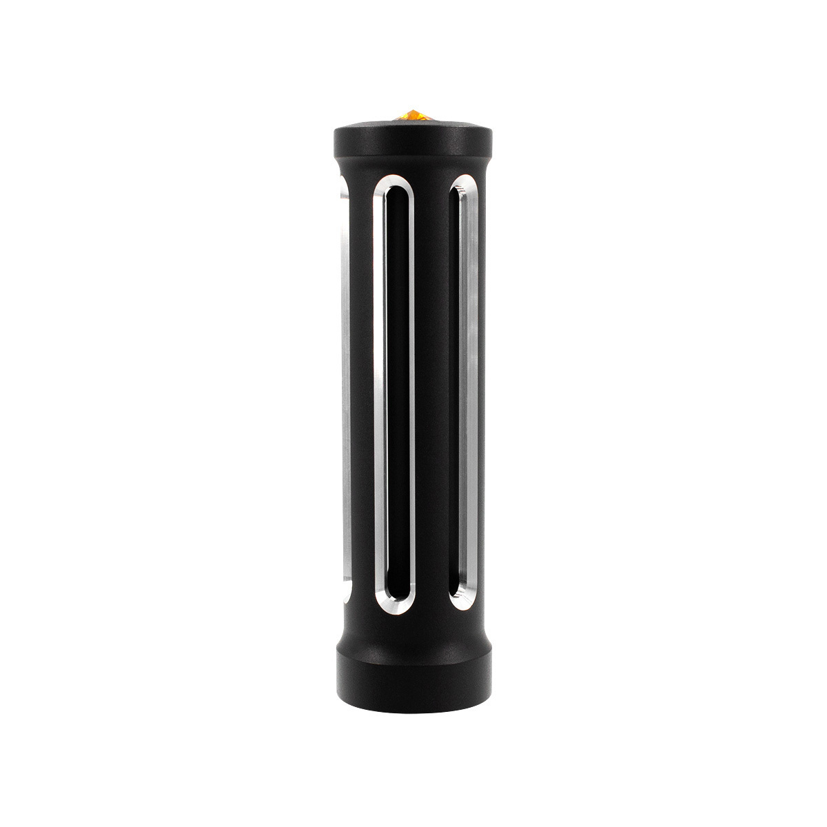 M30X3.5 Thread-On Sonoma Gearshift Knob-Amber Crystal/Matte Black