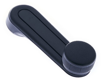 Window Crank Handle RH = LH Plastic Texture Black for 1976-1983 Toyota Corolla; 1992-2001 Toyota Camry