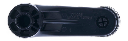 Window Crank Handle RH = LH Plastic Texture Black for 1976-1983 Toyota Corolla; 1992-2001 Toyota Camry
