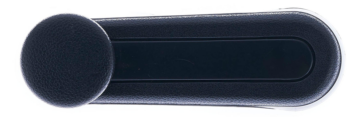 Window Crank Handle RH = LH Plastic Texture Black for 1976-1983 Toyota Corolla; 1992-2001 Toyota Camry