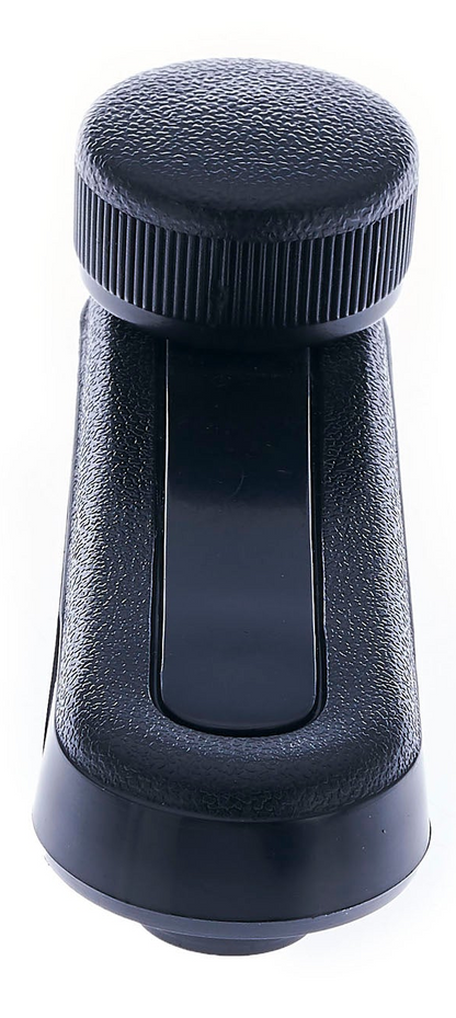 Window Crank Handle RH = LH Plastic Texture Black for 1976-1983 Toyota Corolla; 1992-2001 Toyota Camry