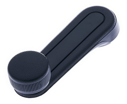 Window Crank Handle RH = LH Plastic Texture Black for 1976-1983 Toyota Corolla; 1992-2001 Toyota Camry
