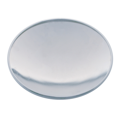 9-1/4" Chrome Trailer Hubcap