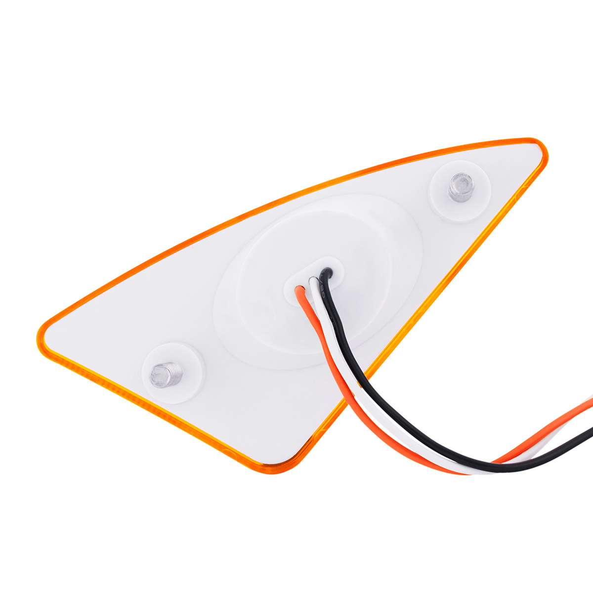 9 LED Competition Series Fender Light For 2007-2017 Kenworth T660 (Passenger) -Amber LED/Lens