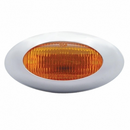 12 LED Phantom I Light (Clearance/Marker) - Amber LED/Amber Lens