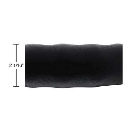 18" Premium Comfort Grip Steering Wheel Cover - Black