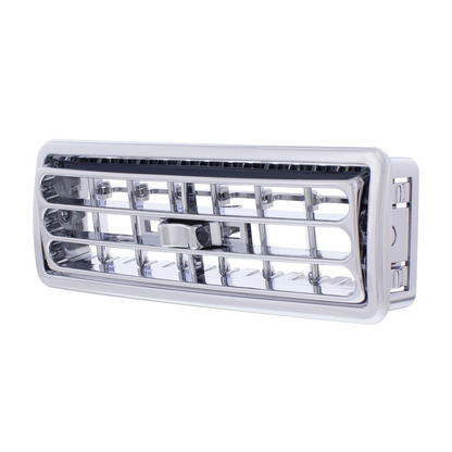 Chrome Plastic A/C Heater Vent For 2000-2017 International 9000 Series