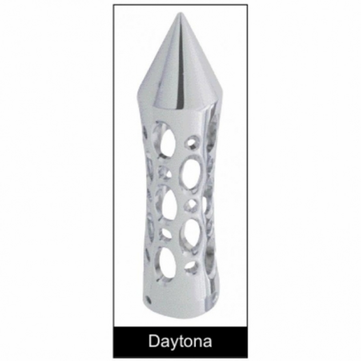 4" Chrome Air Horn Lever Set With Daytona Grip