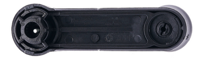 Window Crank Handle RH = LH (2pcs) Plastic Texture Black for 1992-2007 Ford Bronco; 1992-2007 Ford F-150