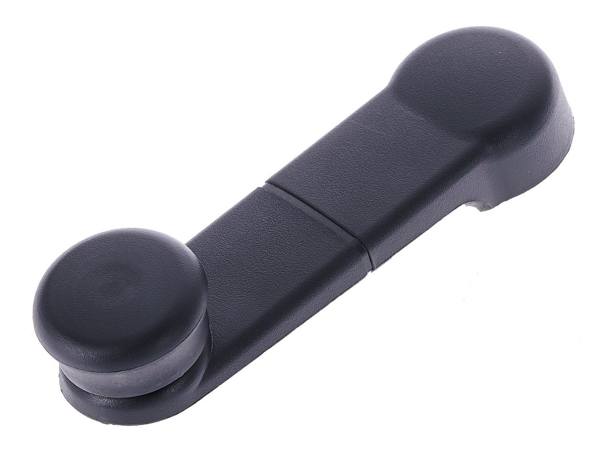 Window Crank Handle RH = LH (2pcs) Plastic Texture Black for 1992-2007 Ford Bronco; 1992-2007 Ford F-150