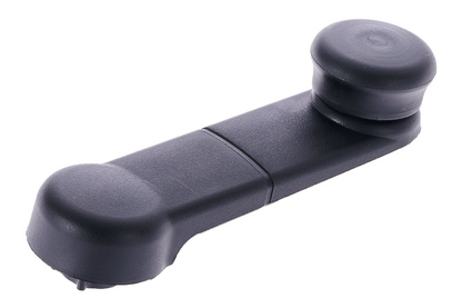 Window Crank Handle RH = LH (2pcs) Plastic Texture Black for 1992-2007 Ford Bronco; 1992-2007 Ford F-150