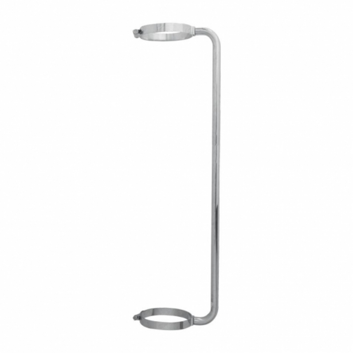 45" Chrome Exhaust Grab Handle - 7" Clamp