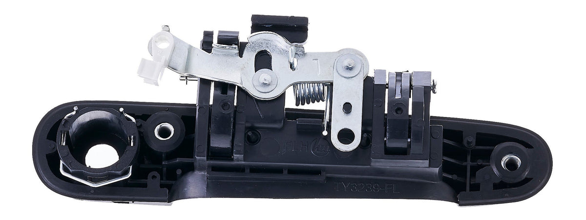Exterior Door Handle Front LH, Front RH, Rear LH, Rear RH Plastic Texture Black for 1991-1994 Toyota Tercel